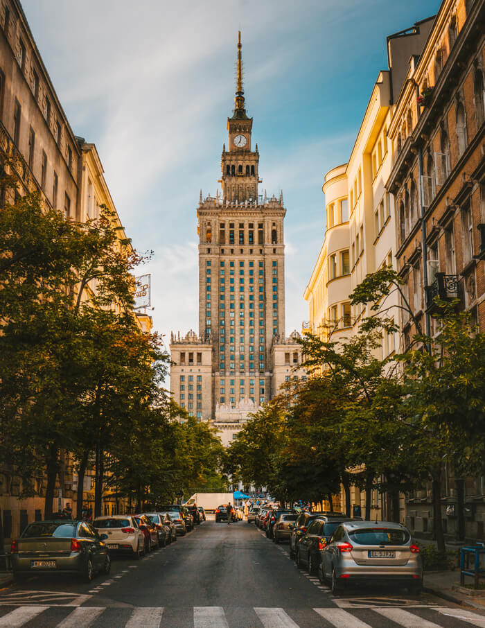 Warszawa pałac kultury. Tworzenie stron internetowych